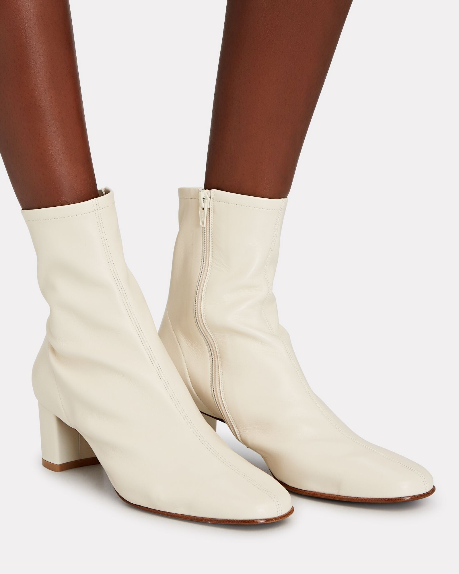 Sofia Leather Ankle Boots | INTERMIX