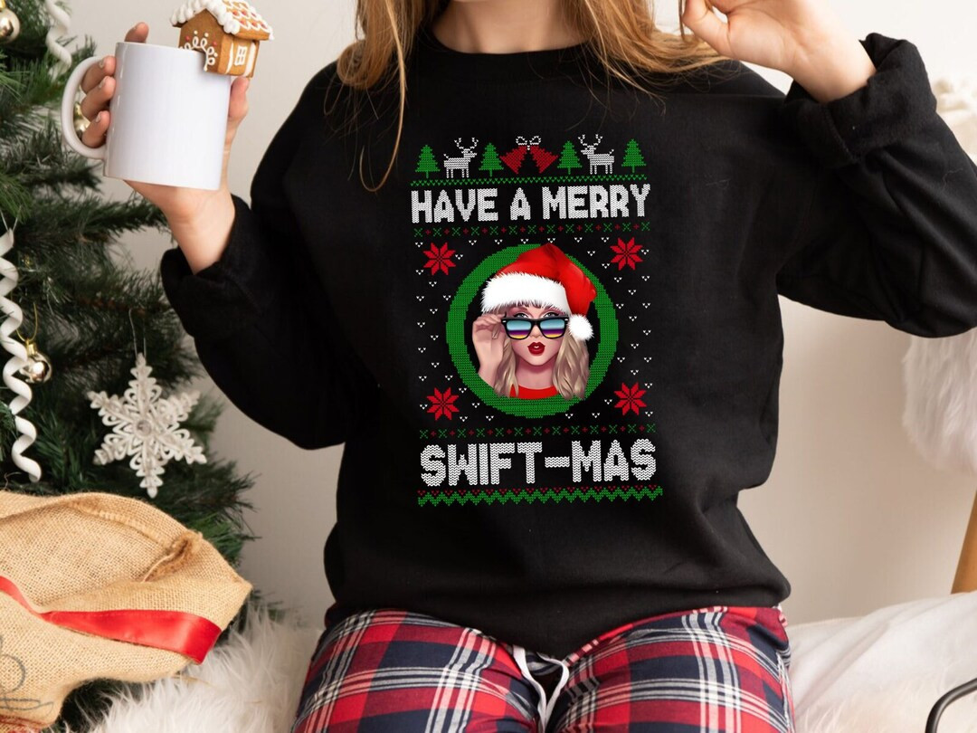 Have A Merry Swiftmas Sweatshirtugly Merry Christmas - Etsy | Etsy (US)