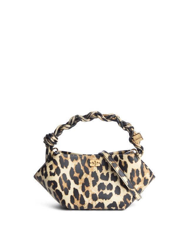 Women's GANNI Leopard Print Mini Bou Bag | Fenwick | Fenwick