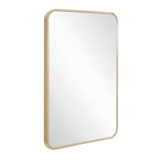 Isla 20 in. W x 30 in. H Medium Rectangular Framed Decorative Wall Mount Bathroom Vanity Mirror i... | The Home Depot