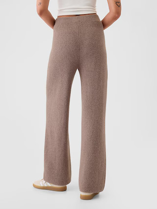 CashSoft Shaker-Stitch Sweater Pants | Gap (CA)