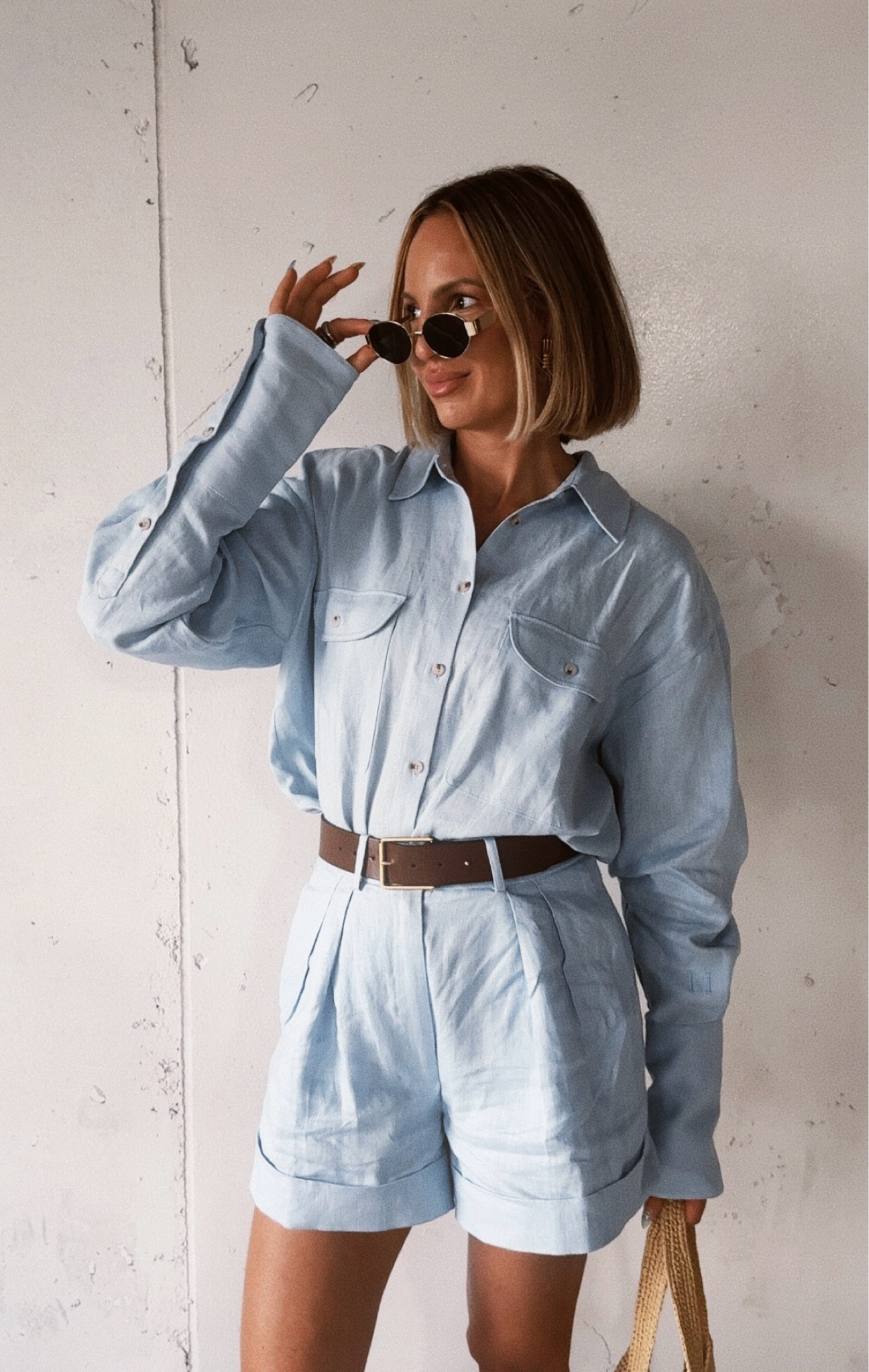 Wearing a small in the top and shorts

#LTKTravel #LTKWorkwear #LTKOver40