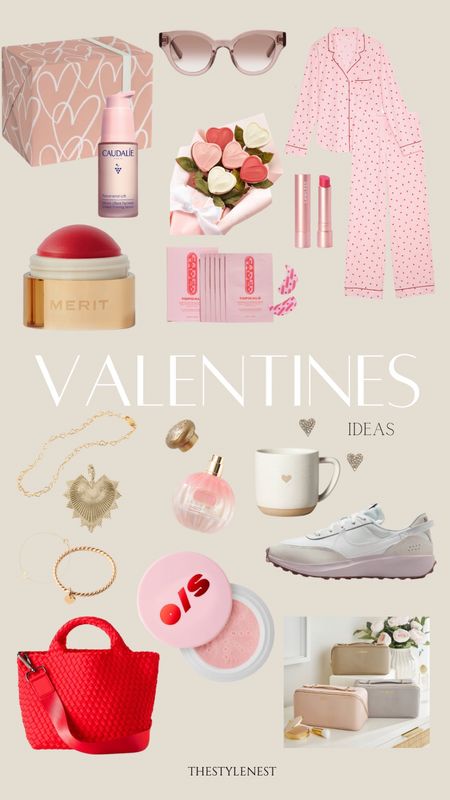 Valentines Gift Ideas for her #valentinesday #giftsforher #vamentines #ltkvalentines #nike #merit #stellaanddot #minted #target #everythingbutwater #cookies 

#LTKMostLoved #LTKSeasonal #LTKGiftGuide