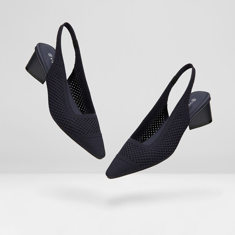 Pointed-Toe Sling-Back Heels | VIVAIA