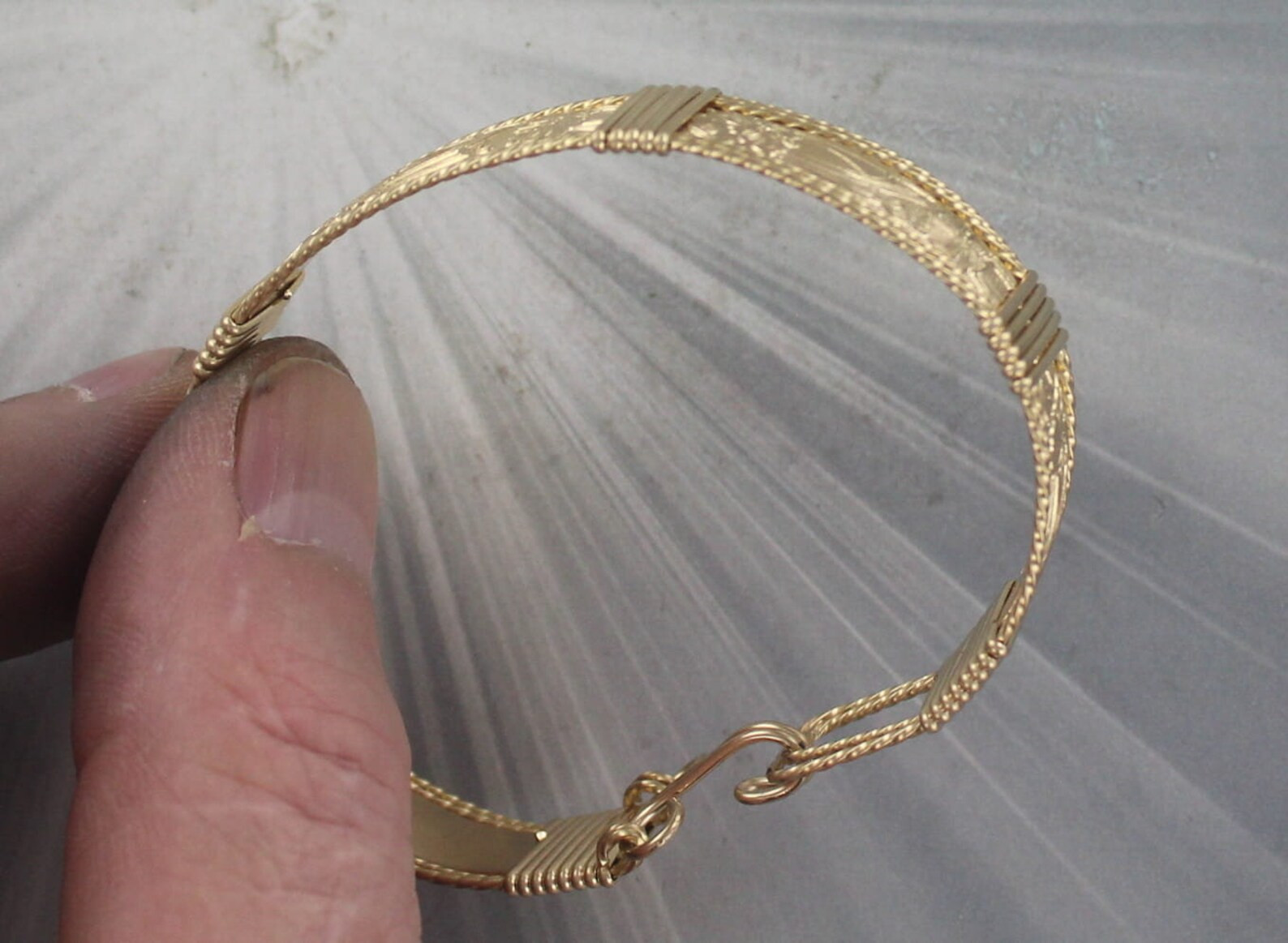 14kt Rolled Gold Bracelet Made to Order Size 6 to 8 Cuff Bracelet Bangle Bracelet Cuff Bracelet G... | Etsy (US)