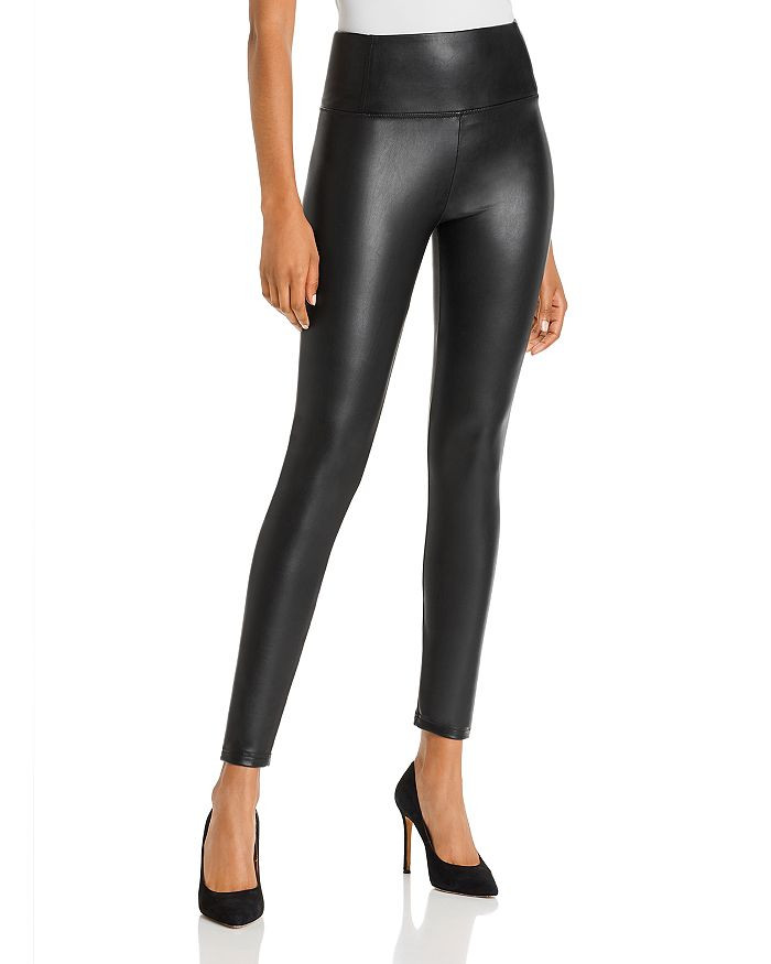 High-Rise Faux Leather Leggings | Bloomingdale's (US)