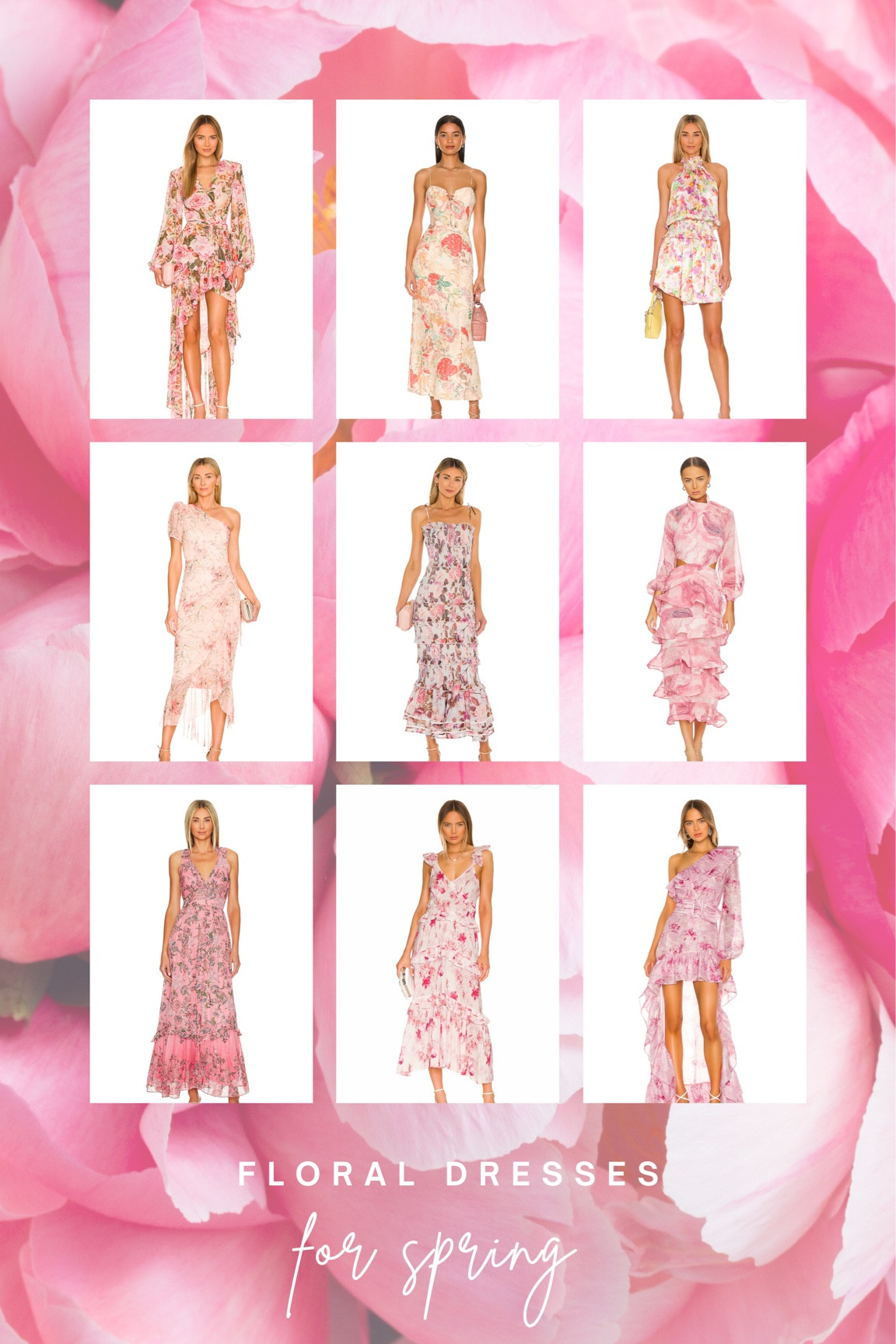 Floral dresses for spring 🌸

Wedding | wedding look | wedding guest dresses | floral outfit | flower dress | revolve | what to wear to wedding events | wedding looks | outfit for wedding guest | spring dress | wedding season | rehearsal dinner | bridal shower | bachelorette party | multicolor floral | pink floral | baby shower 

#LTKwedding #LTKstyletip #LTKSeasonal