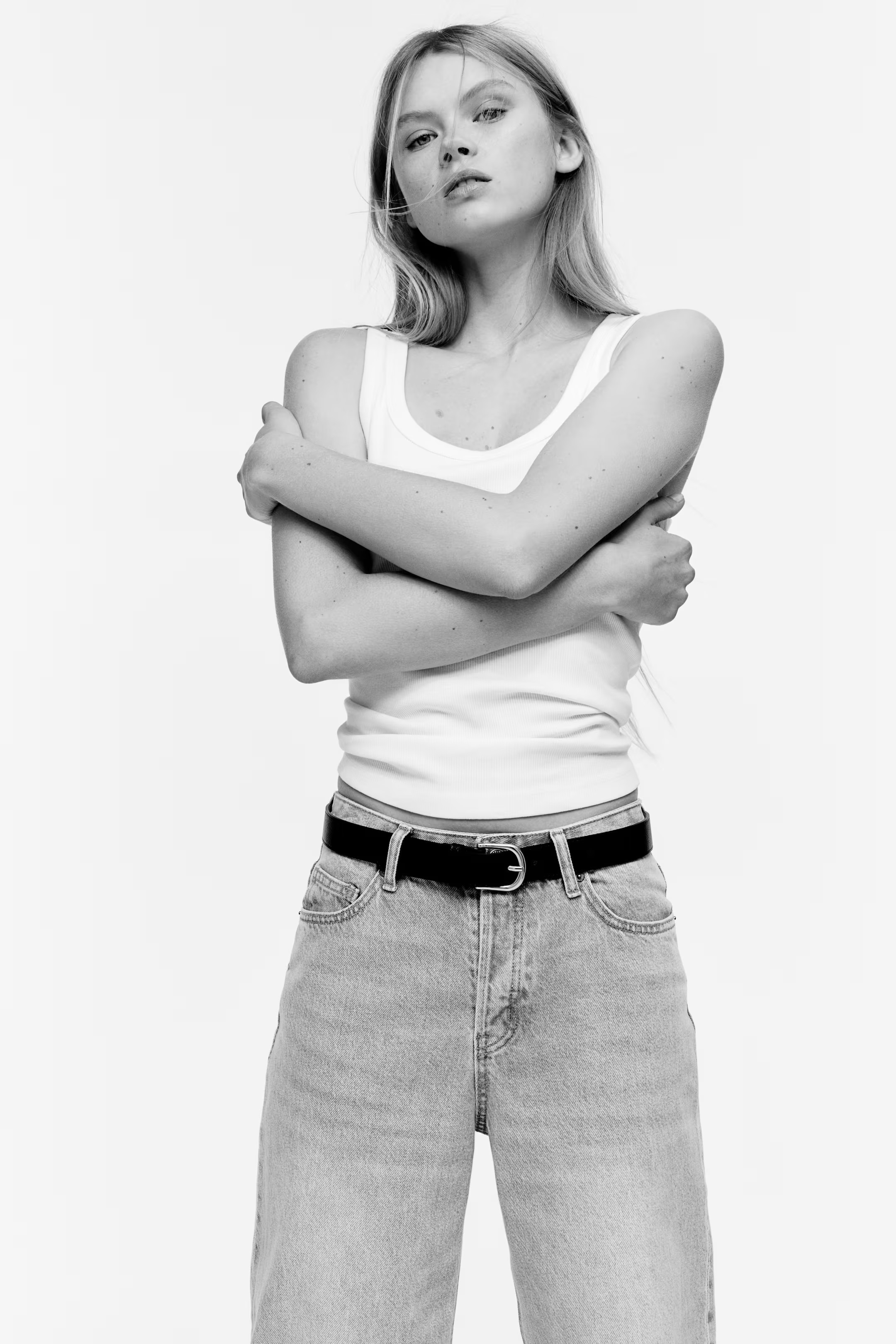 Wide-cut Jeans - Light denim blue - Ladies | H&M US | H&M (US + CA)