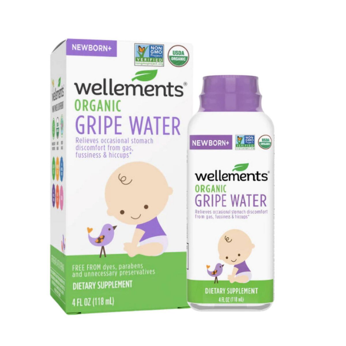 Wellements Organic Gripe Water - 4oz | Target