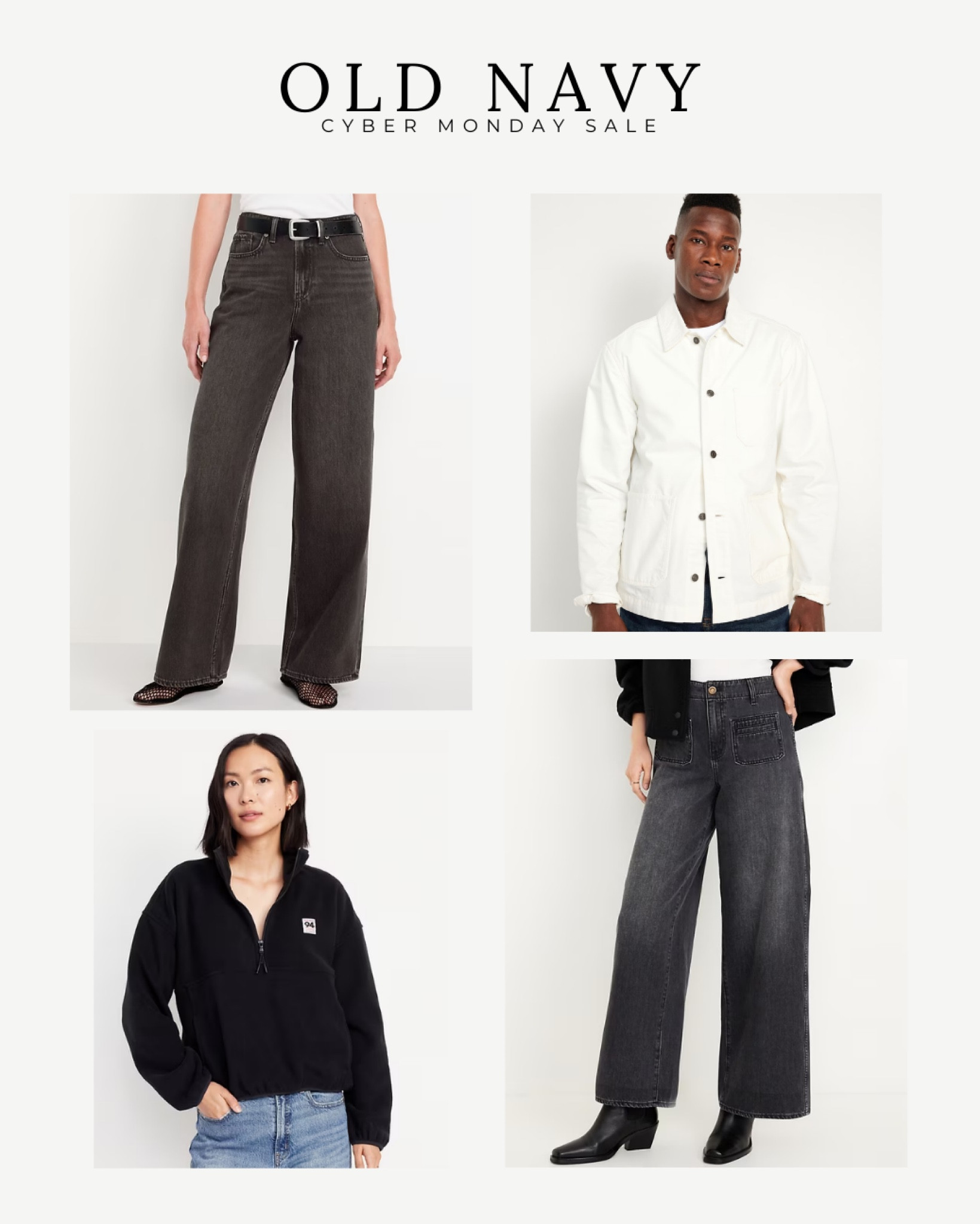 Old Navy cyber Monday sale has some great deals! Here’s everything I bought to add to my capsule wardrobe! 

#LTKSaleAlert #LTKCyberWeek