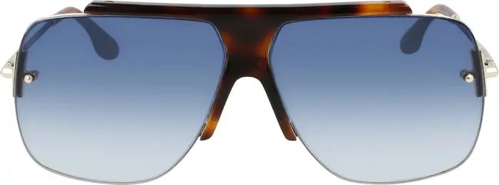 64mm Gradient Oversize Aviator Sunglasses | Nordstrom Rack