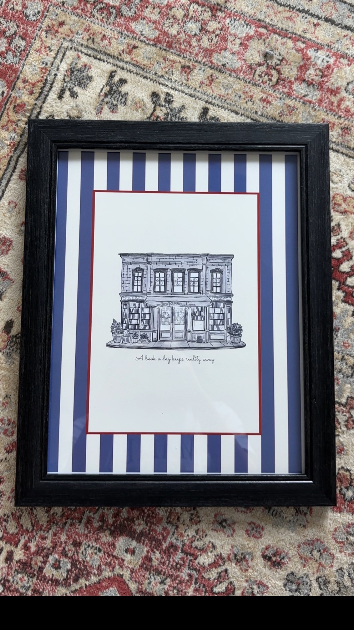 Nora Ephron Print | bought a digital print and got it printed myselff