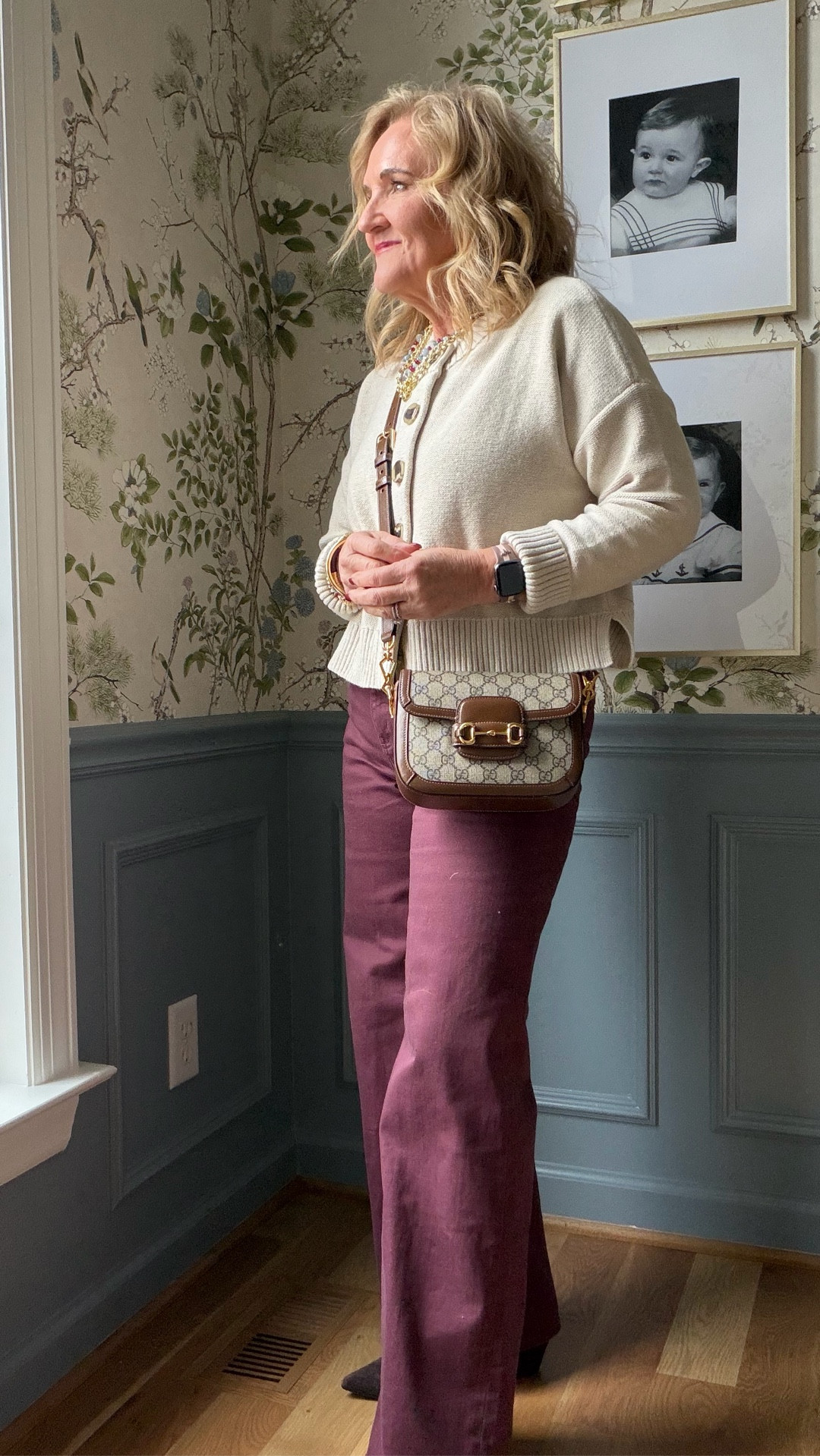 Today’s outfit! 
@quince sweater size medium 
Bella jeans size up if inbetween I’m wearing a 29 waist 28 inseam 
Boots size up 1/2
@gucci bag for splurge worthy gifts and ends of year treats 
Allie Bess jewelry 35% off code TREAT35

#LTKootd #LTKOver40 #LTKFindsUnder100