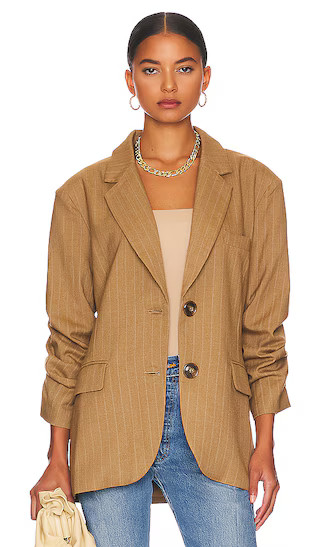 Sawyer Blazer in Scotch | Revolve Clothing (Global)