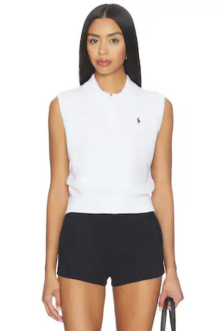 Pima Cotton Sleeveless Polo
                    
                    Polo Ralph Lauren | Revolve Clothing (Global)