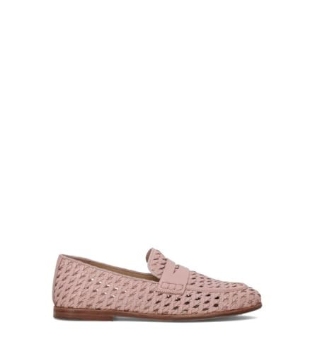 Frye Faith Woven Loafer - Stylish Women's Slip-On Leather Loafers, Comfortable & Versatile, Ideal for Everyday Wear, Cameo Rose - 6.5M | Amazon (US)