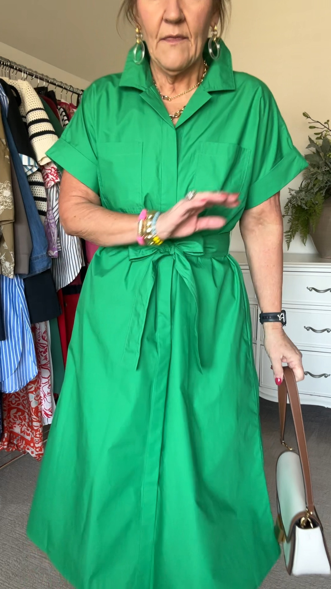 Sneak peek at content coming! I always post to LTK first! 

This dress is lovely. A great quality cotton poplin. Size down. I’m in a small. 
20% off Allie Bess code NANETTE20

Green dress dolce, Vida slingbacks woven slingbacks vacation dress resort dress

#LTKOver40 #LTKFindsUnder100 #LTKSaleAlert