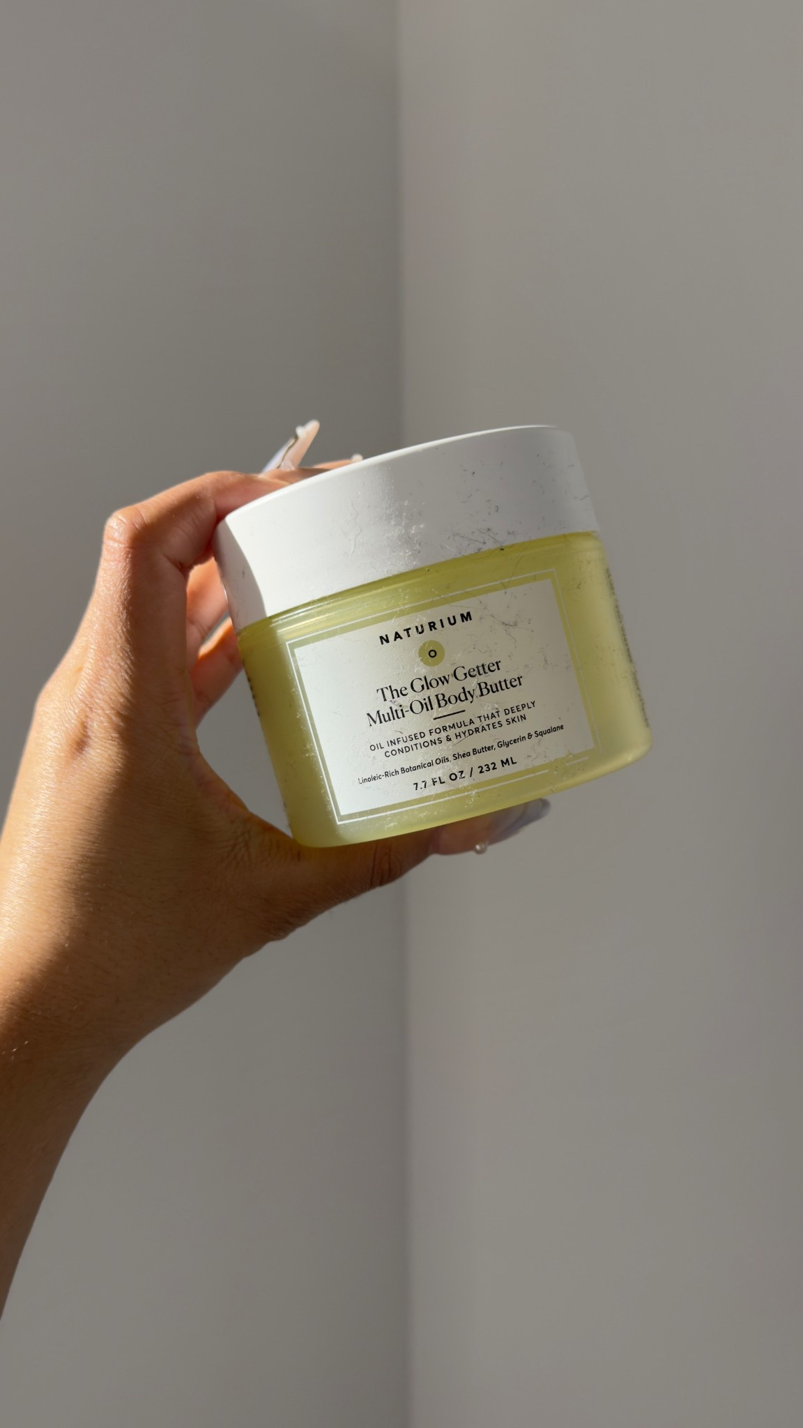 The Naturium Glow Getter Multi Oil Body Butter is another goodie! The texture is a lot lighter than I’m used to when I think of body butter, but this is packed with moisture. I also love how this leaves a nice healthy, sheen on the skin. A little goes a long way.

#LTKFindsUnder50 #LTKBeauty