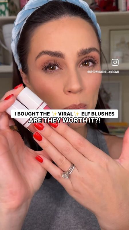 The elf blush… worth it? See full video on IG. 

#LTKfindsunder50 #LTKbeauty