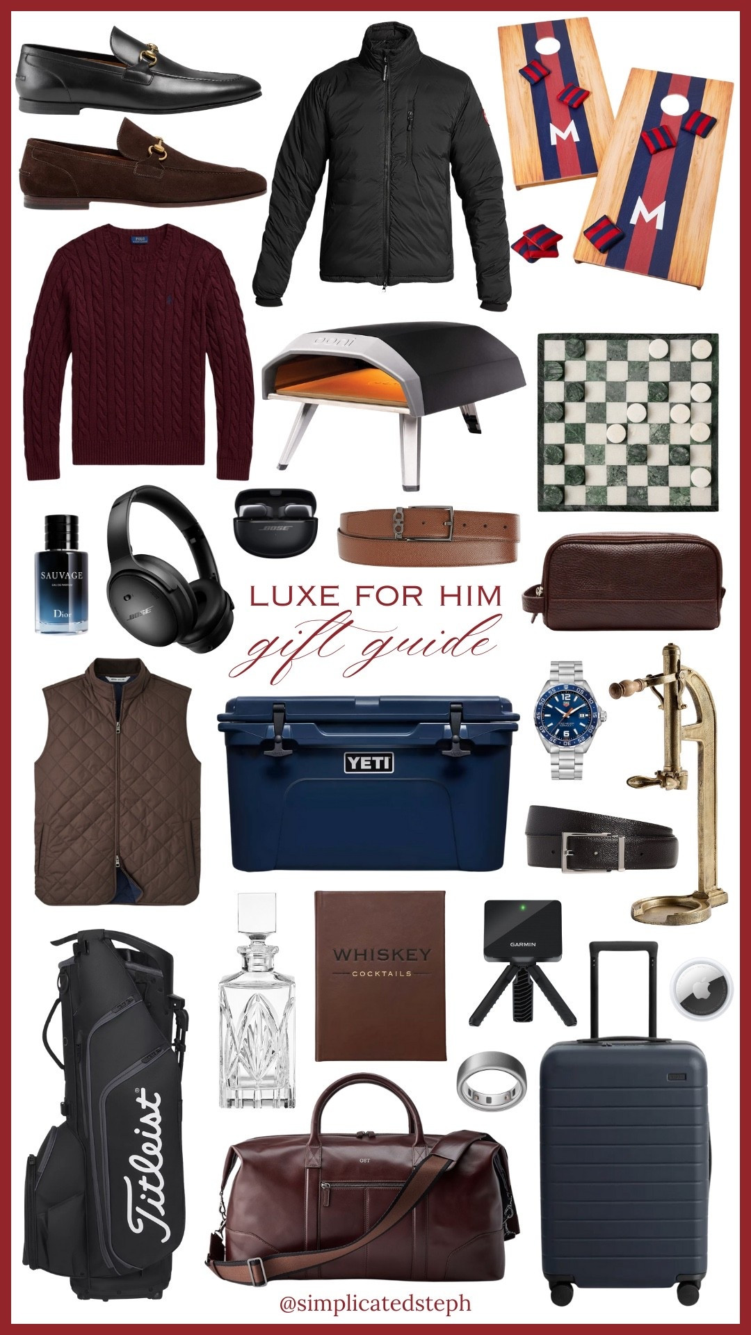 Luxury gifts for him 
Gift guide 
Gifts for him 
Gifts for husband 
Gifts for boyfriend 

#LTKGiftGuide #LTKCyberWeek #LTKHoliday
