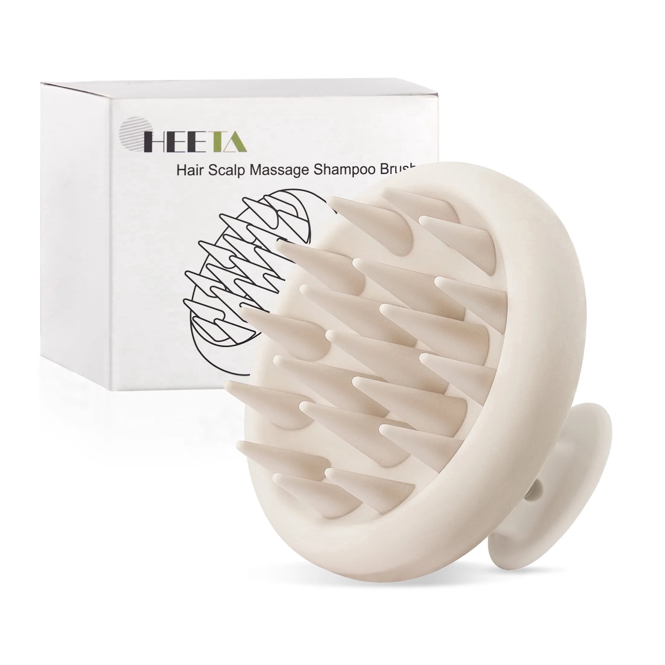 HEETA Scalp Massager Hair Growth, Exfoliator for Dandruff Removal & Relaxation, Shampoo Brush Fit... | Walmart (US)