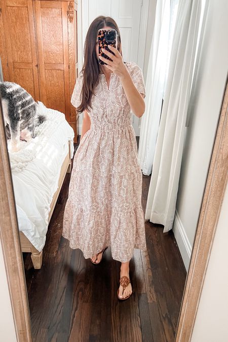 This Anthropologie Somerset dress is perfect with a denim jacket and can easily transition to fall. I am wearing an xxs petite.  I have also linked similar less expensive options. 

#LTKover40 #LTKSeasonal