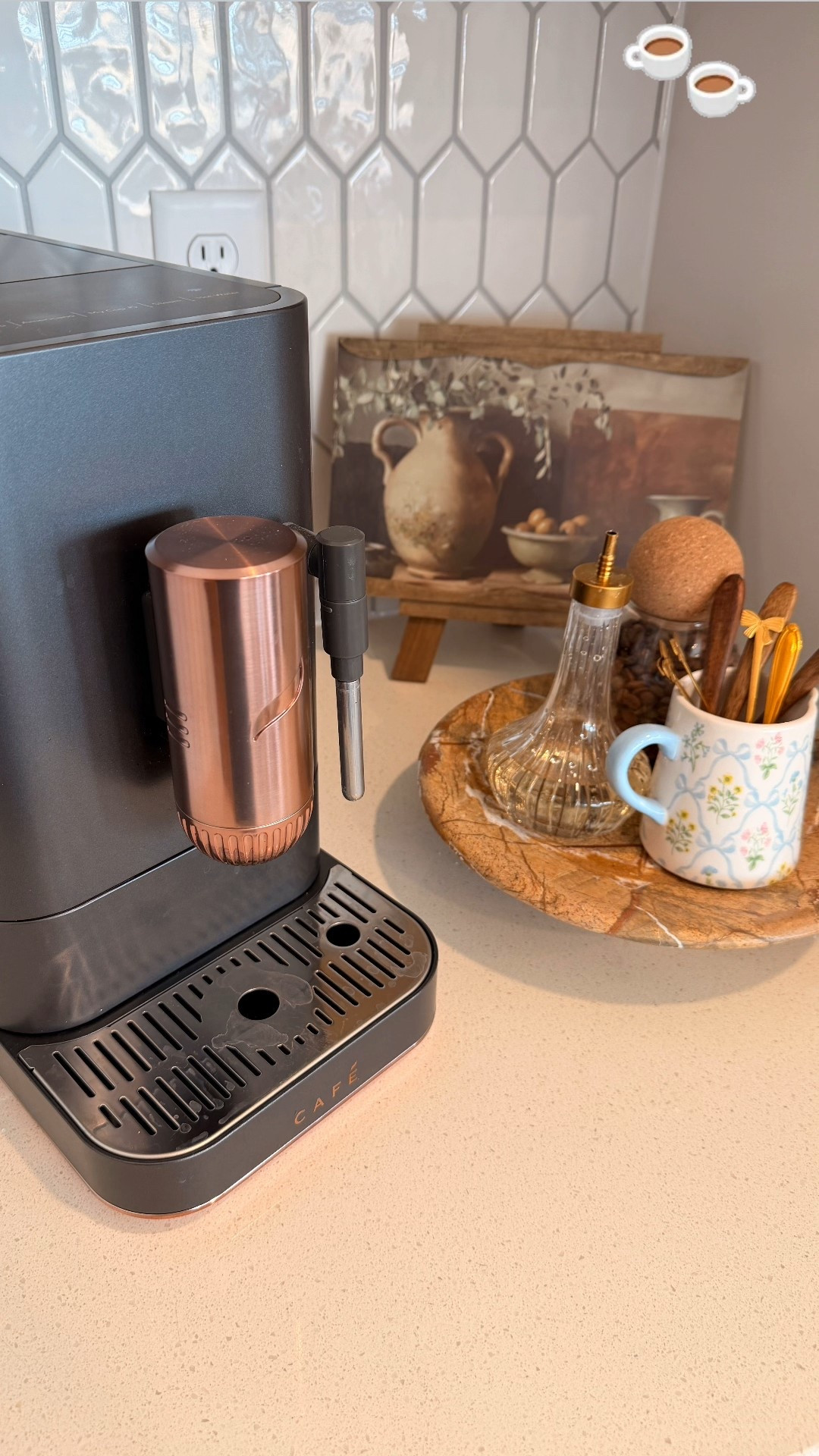 Neutral Modern Espresso Bar Setup ☕️

Creating a neutral, modern espresso bar at home has been one of my favorite kitchen upgrades.

#LTKfoodie #LTKdayinmylife #LTKHome