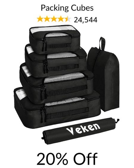 Amazon Prime Day 2 Deal: These packing cube set of 6 is on sale for 20% off! I got these for our last 6 day trip and they really helped. 

Amazon find, favorite finds, fav, travel pick, packing cubes

#primeday2022

#LTKHoliday #LTKsalealert #LTKtravel