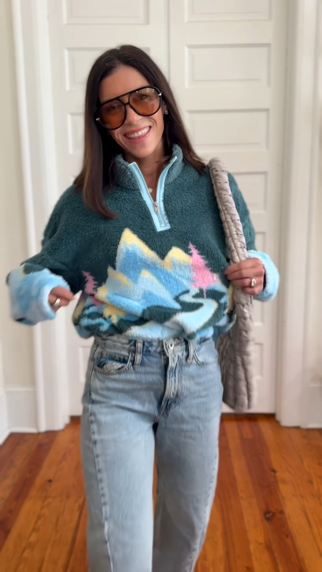 I did medium in $12 fleece and small in al other tops