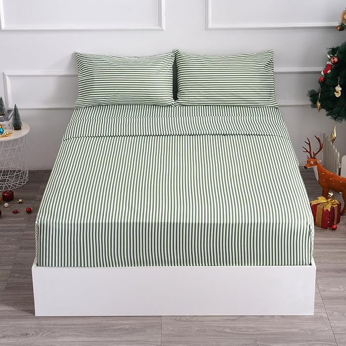 Best Season Bed Sheet Set 3 Piece -Twin Size-Soft Durable Microfiber Bedding Sheet Set,Deep Pocke... | Amazon (US)