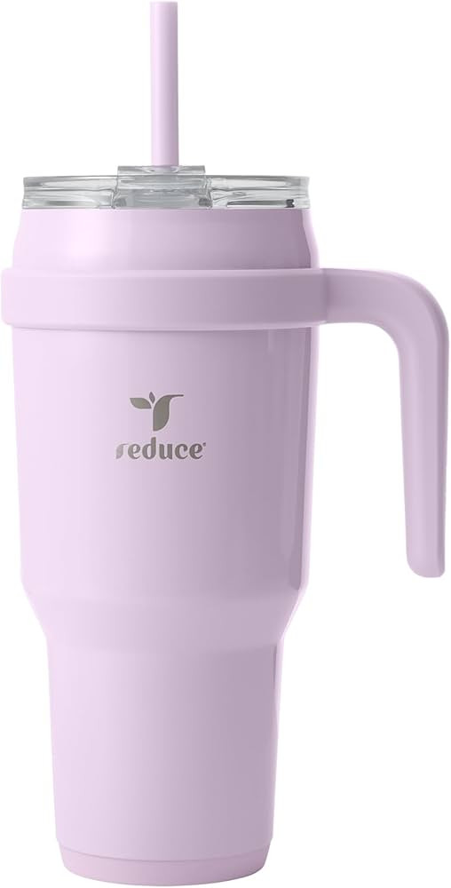 REDUCE 40 oz Stainless Steel Tumbler with Handle - Dual-Wall Vacuum Insulated Travel Mug, Sweat-P... | Amazon (US)