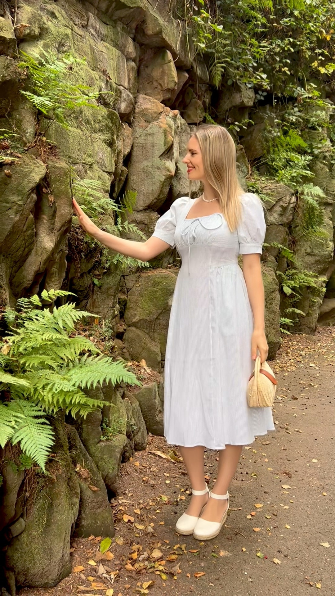There’s no WiFi in the forest, but you’ll find a better connection 🌿🤍

Cotton dress by @simpleretro AD
Natural wicker bag by @lkbennettlondon AD 

#simpleretro #lkbennett #fashionblogger #fashionstyle #styleinspiration #outfitinspiration #fashion #style #summer #autumn #summerdresses #summerfashion #autumnfashion #autumnstyle #autumnvibes #vintage #vintagefashion #vintagestyle #vintageaesthetic #vintageoutfit #parisian #retro #retrodress #retrofashion #nature #自然 #时尚

#LTKdresses #LTKstyletip #LTKautumn