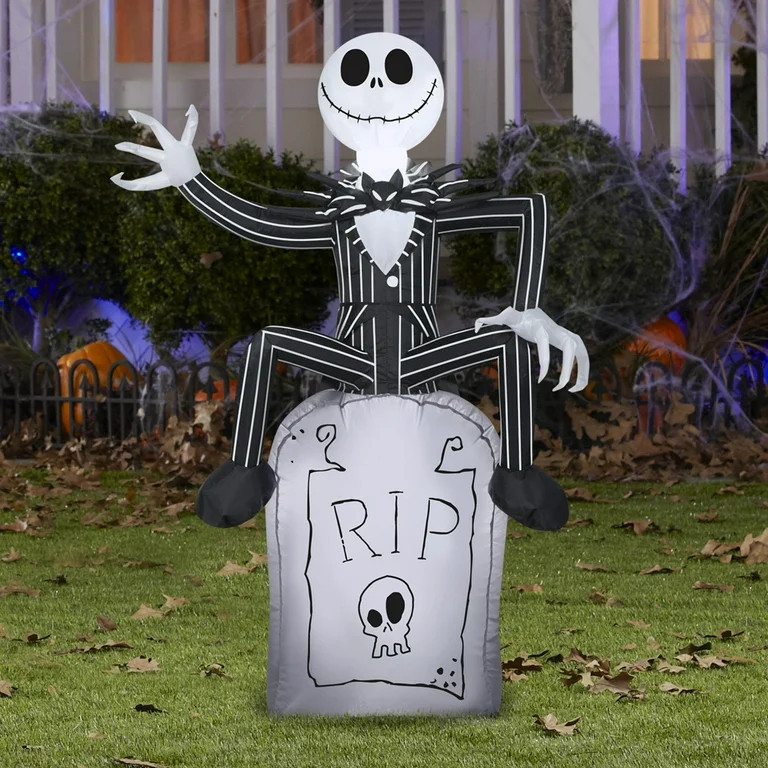 The Nightmare Before Christmas Airblown Jack Skellington | Walmart (US)
