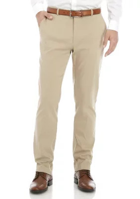 Tommy Hilfiger Men's Tan Stretch Dress Pants, 40 X 32 | Belk