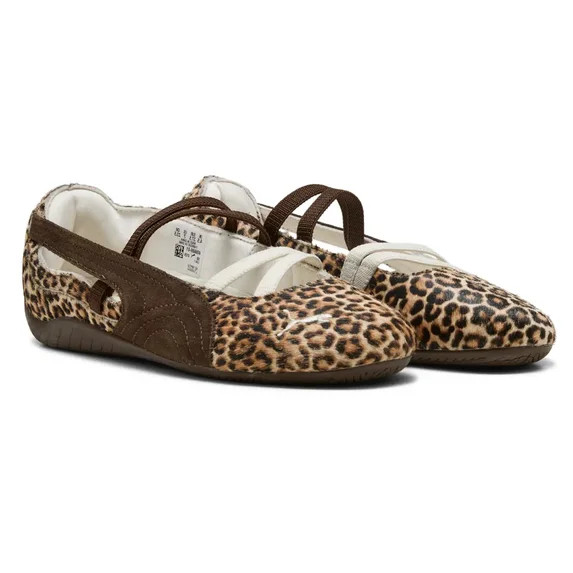 Puma Speedcat Ballet Wild Leopard Pony Hair (Women's) | Walmart (US)