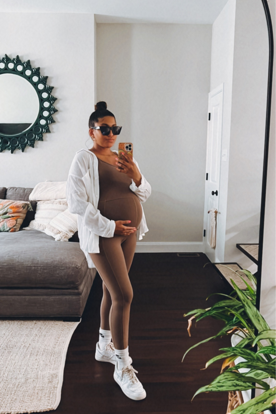 Bumpin into spring season with my go-to jumpsuit paired with a button down look. 

Maternity, Baby Bump, Casual, OOTD 

#LTKfit #LTKunder50 #LTKbump