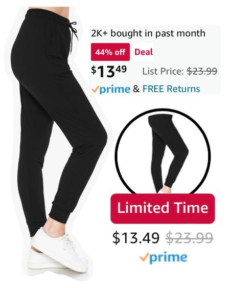 Vuori jogger dupes  and Lululemon align jogger dupes on Amazon! So soft and comfy can’t believe the quality for how affordable they are. They fact that I can buy 7 pairs or joggers for the same price as 1 pair of Vuori or Lululemon joggers and leggings is mind blowing! 

They also go up to plus size 3X! Love size inclusiveness. I got them in a size Medium  

#LTKplussize #LTKover40 #LTKmidsize