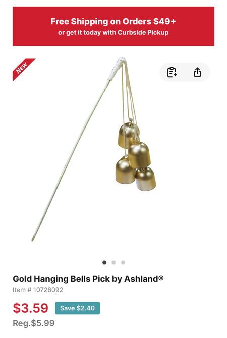 Viral Hobby Lobby Dupe Hanging Bell Stem

#LTKsalealert #LTKhome #LTKSeasonal