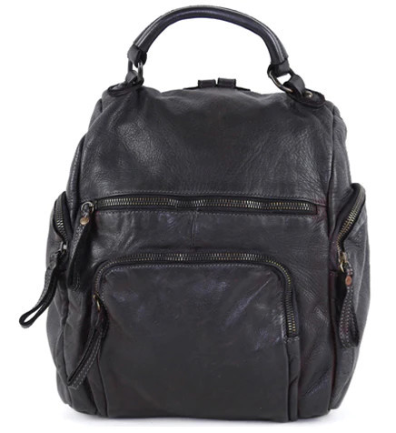 Mia Backpack in Black | Bolsa Nova Handbags