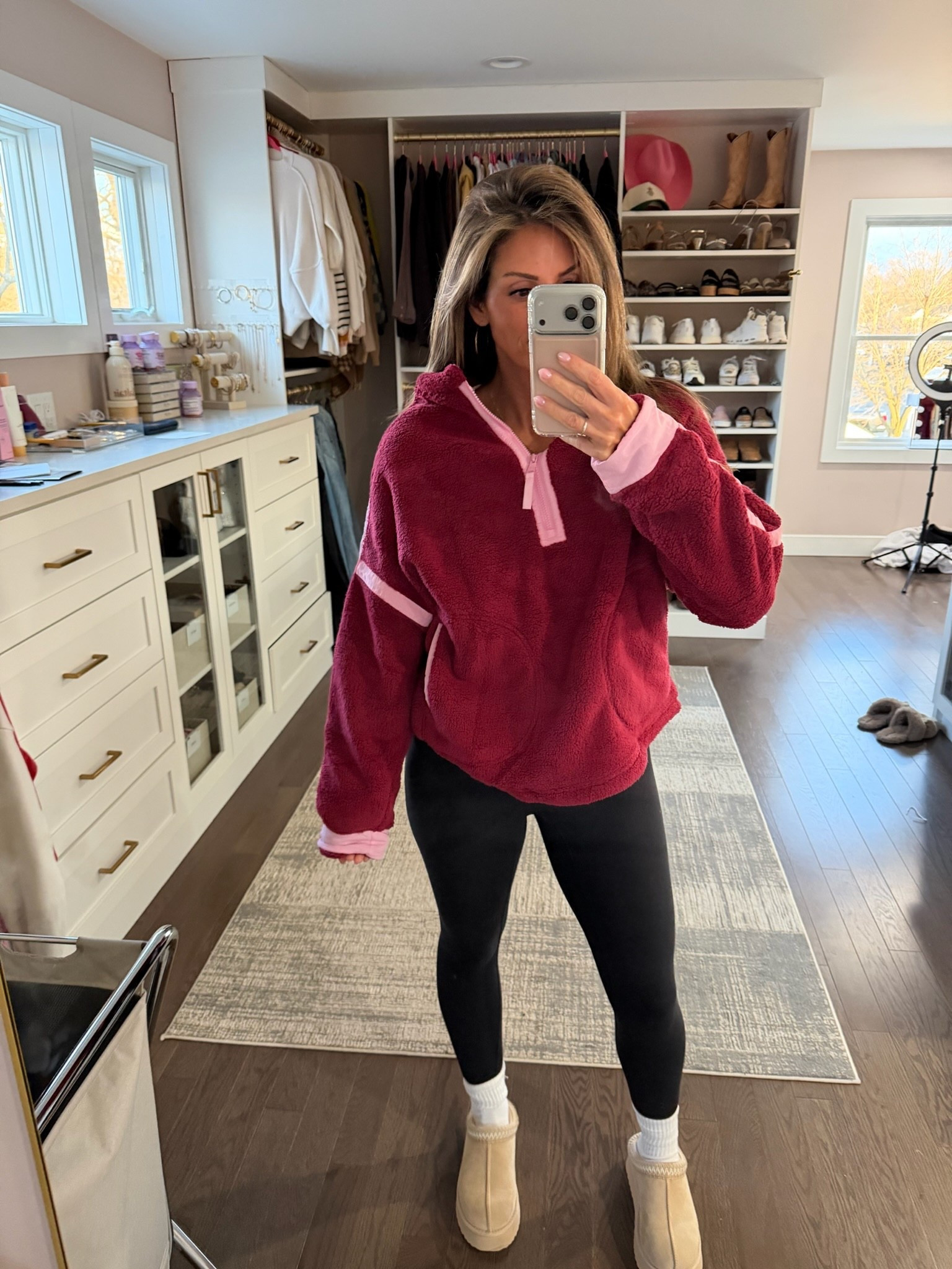 I love this fleece pullover!! So comfy! 

#LTKootd #LTKmorningroutine #LTKgrwm