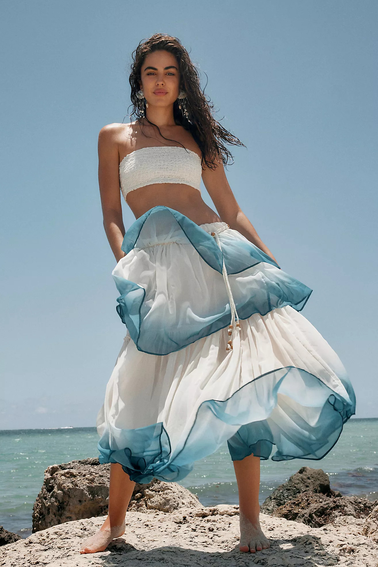 Dip Into The Tiers Maxi Skirt | Free People (Global - UK&FR Excluded)