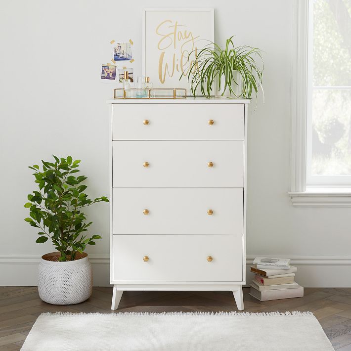 Keaton Chest of Drawers, 4-Drawer | Pottery Barn Teen