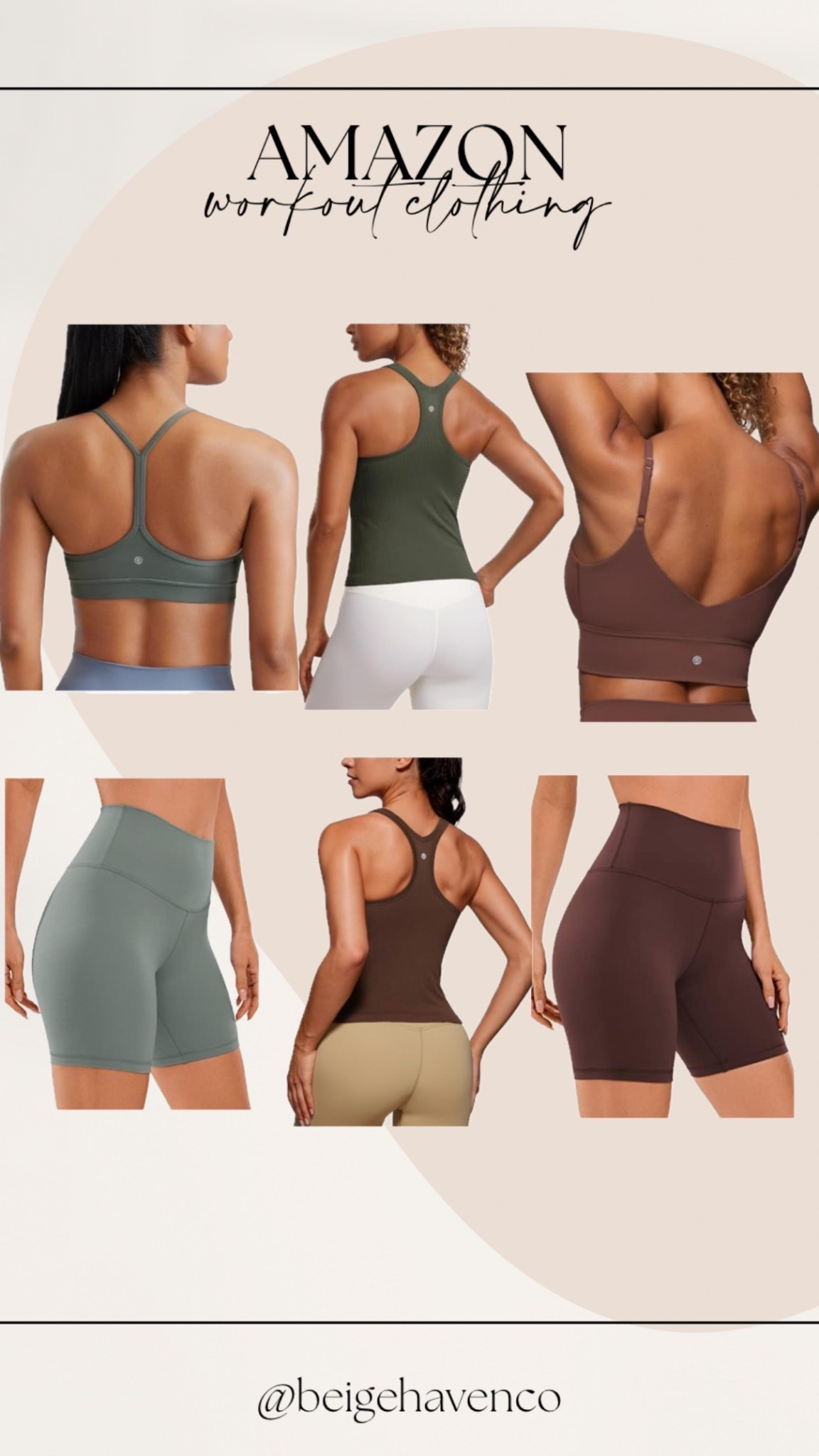 Workout clothes, athletic clothing, yoga and Pilates workout clothes. I ordered S in bottoms & medium tops 🤎

#LTKStyleTip #LTKFindsUnder50