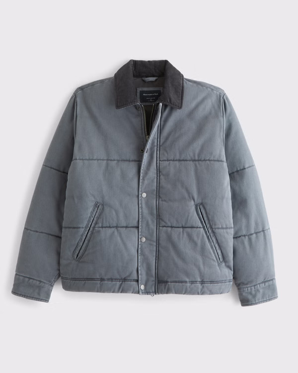 Workwear Puffer | Abercrombie & Fitch (US)