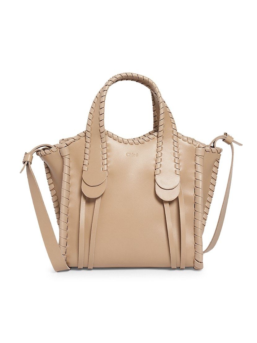 Medium Mony Leather Tote Bag | Saks Fifth Avenue