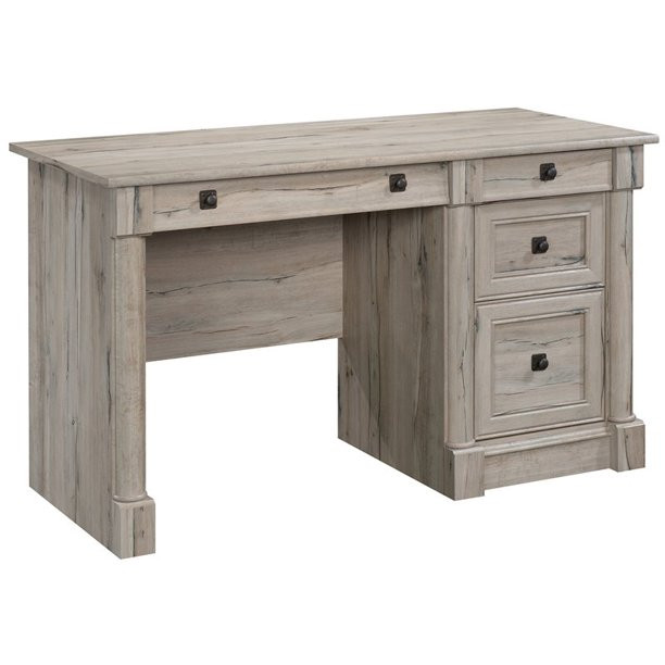 Sauder Palladia Computer Desk with Storage, Split Oak Finish - Walmart.com | Walmart (US)