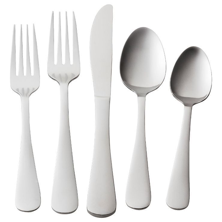 20pc Teagan Flatware Silver - Room Essentials™ | Target