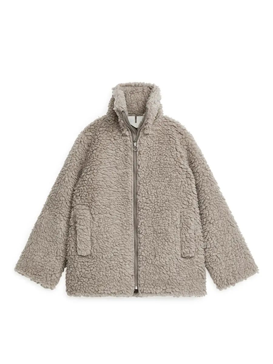Wool-Blend Pile Jacket | ARKET