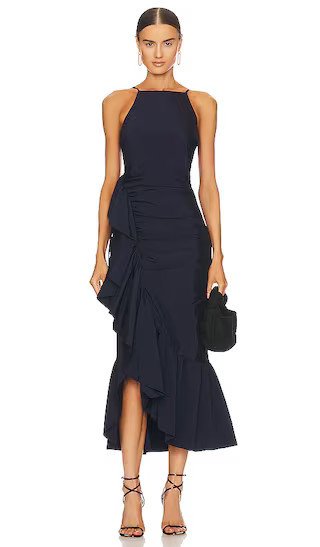 Neena Dress | Navy Dress | Navy Blue Dress | Navy Midi Dress | Blue Midi Dress | Revolve Clothing (Global)