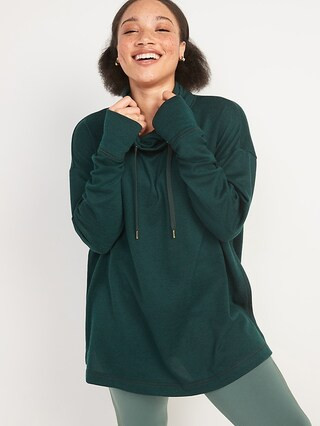 Maternity Sweater-Knit Cowl-Neck Nursing Top | Old Navy (US)